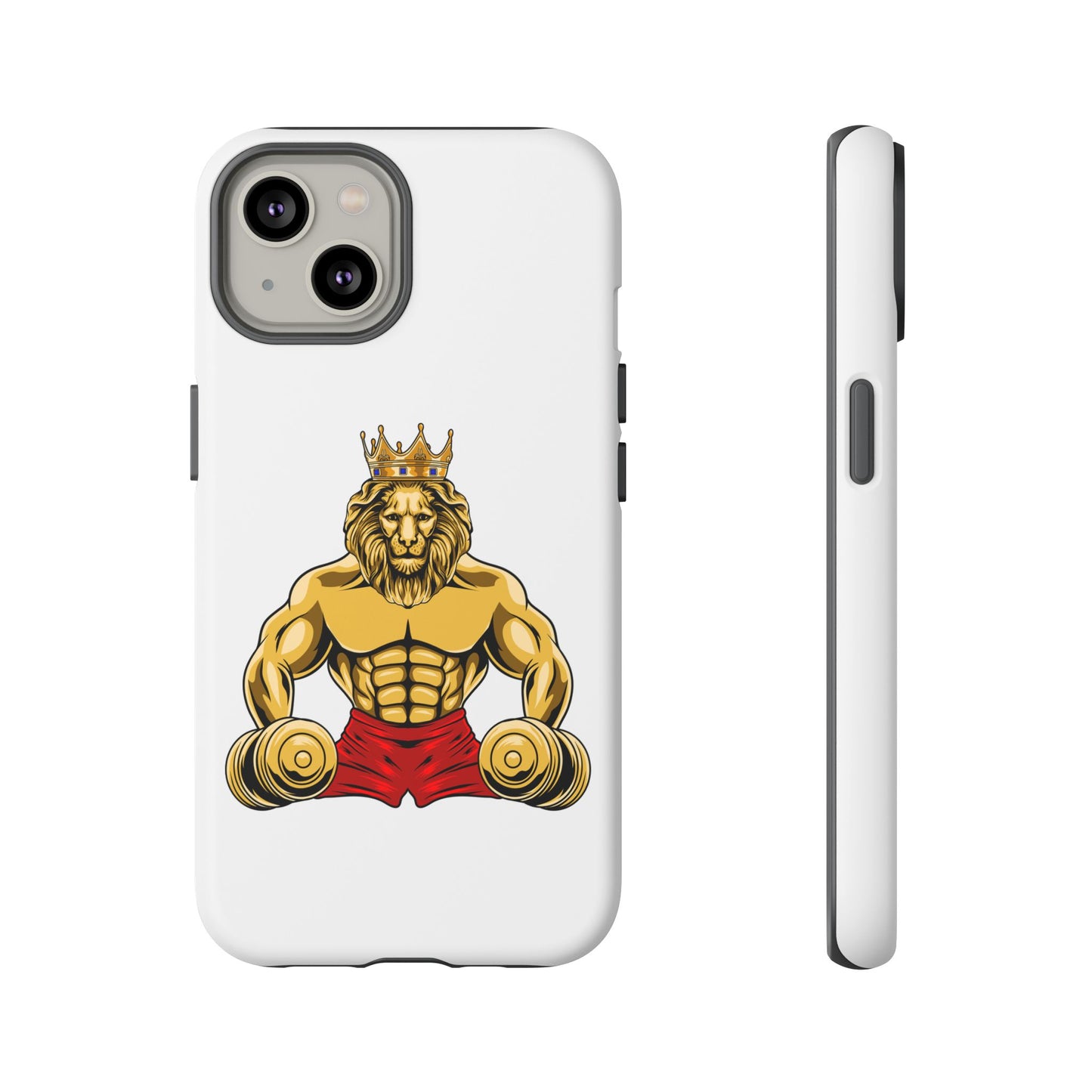 MUSCLE LION (red) Cover