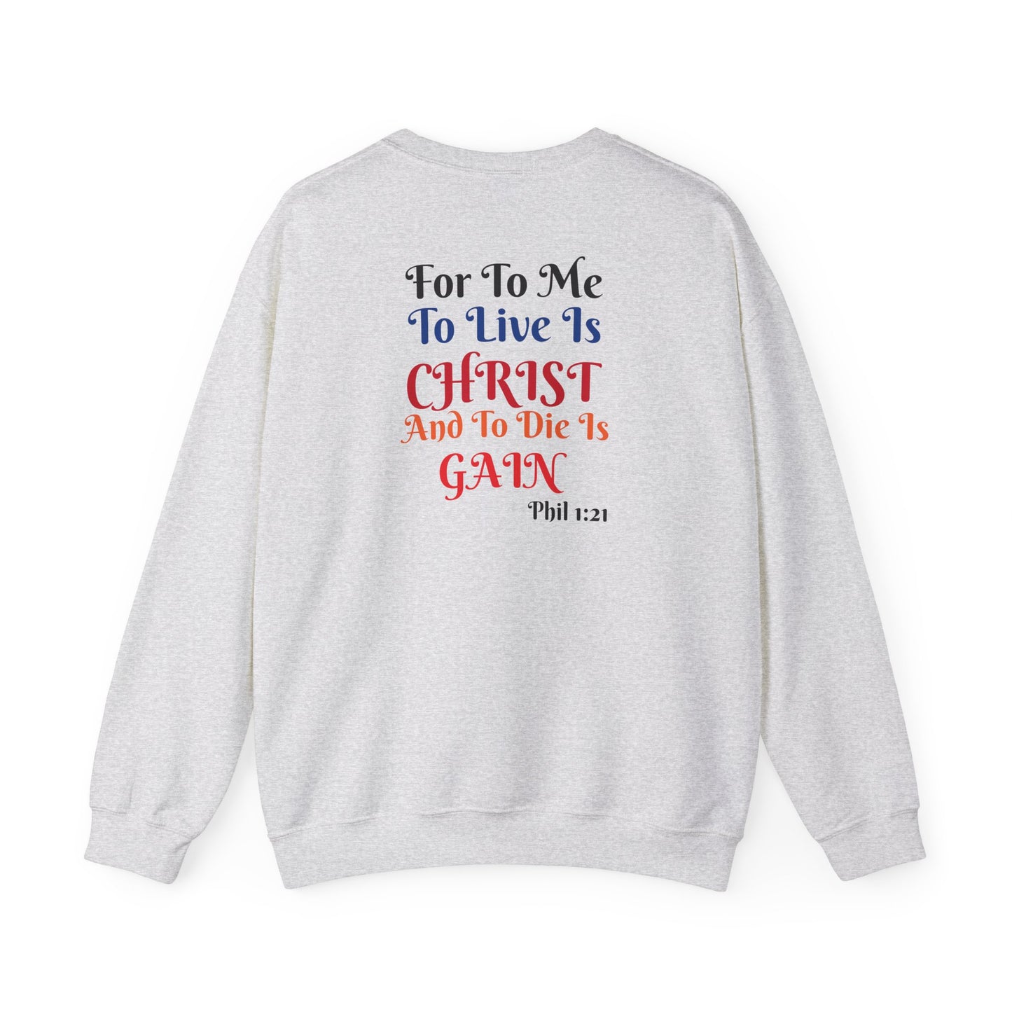 Born Again Christian Crewneck Sweatshirt - Unisex