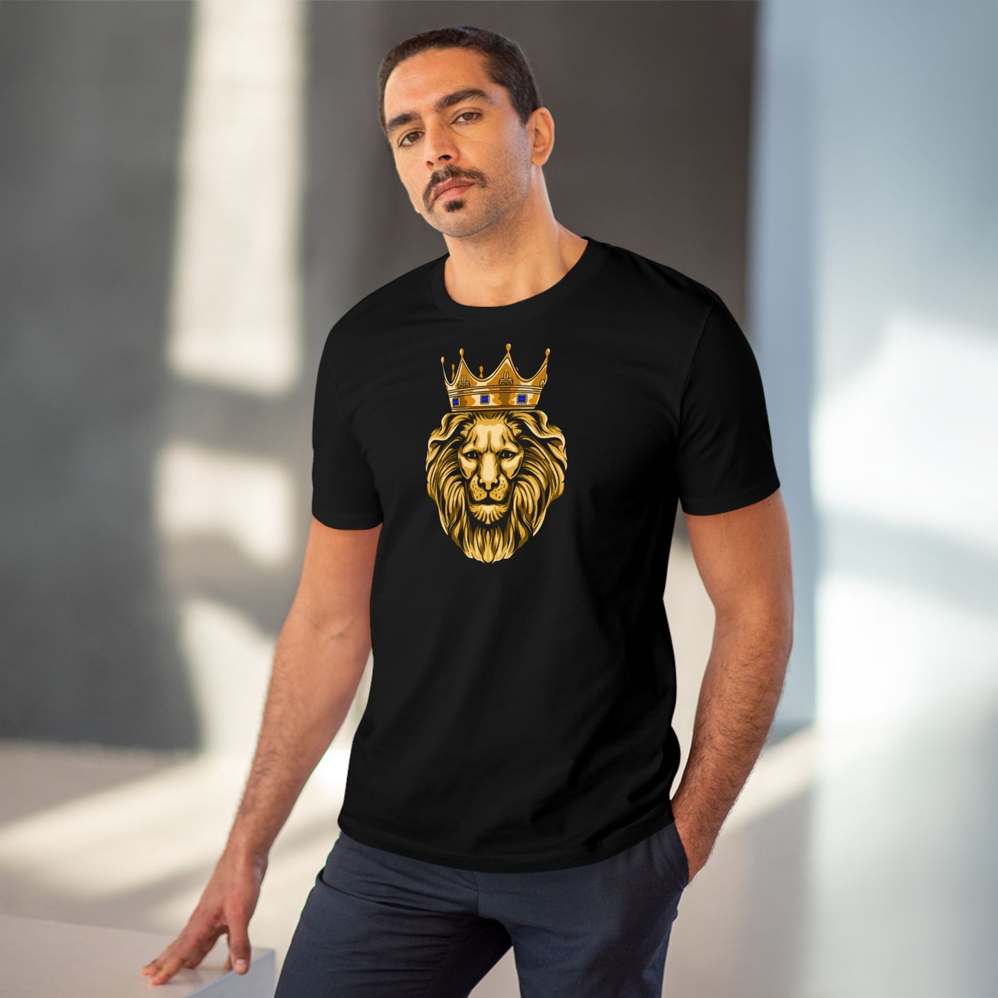 Camiseta orgánica LEÓN DE ORO