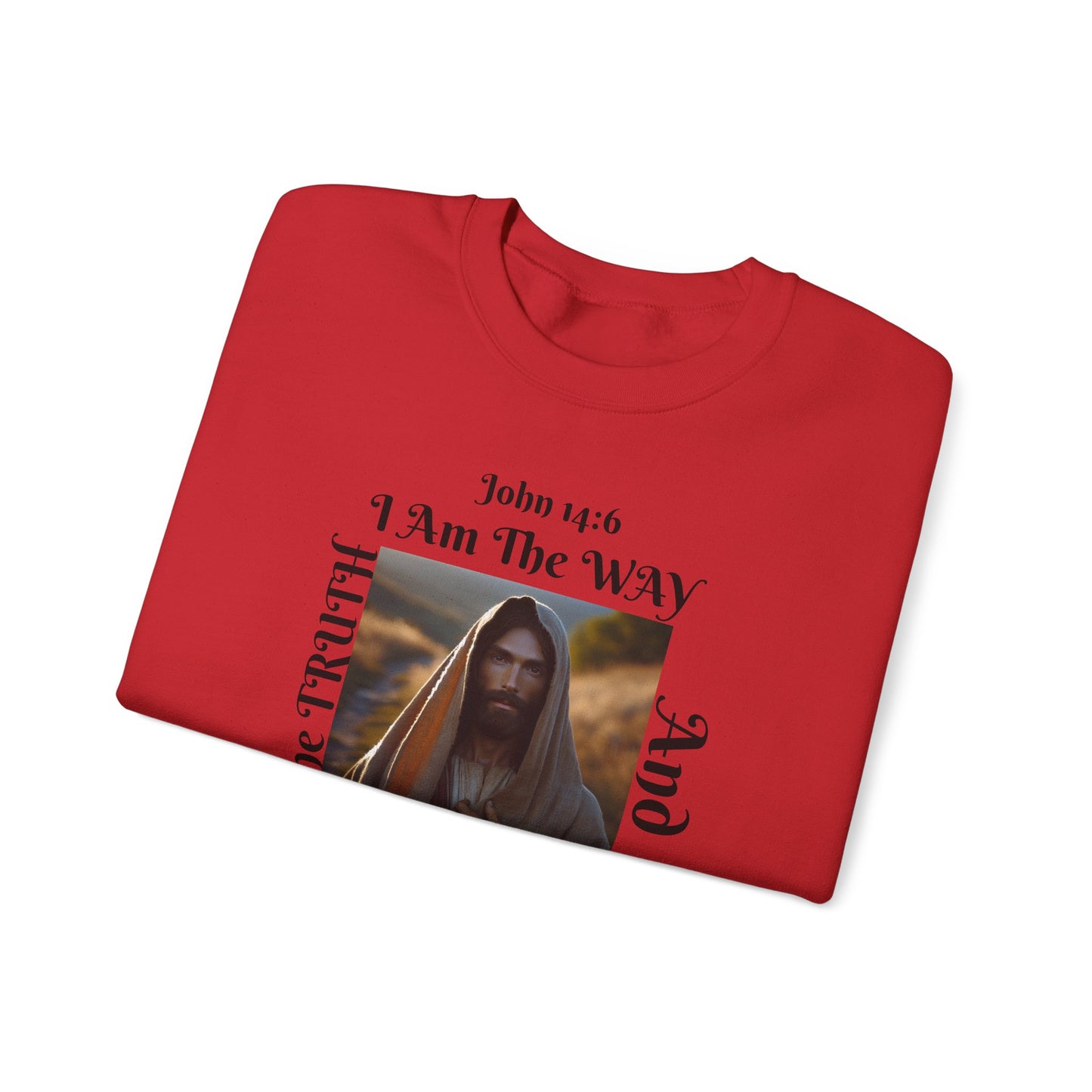 Born Again Christian Crewneck Sweatshirt - Unisex The way