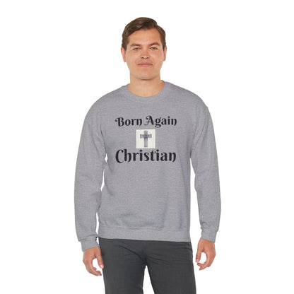 Born Again Christian Crewneck Sweatshirt - Unisex