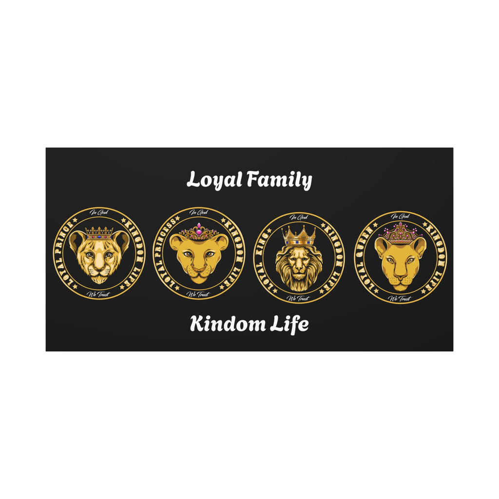 Royal Lion Canvas Art – En majestætisk tilføjelse til dit hjem eller kontor 