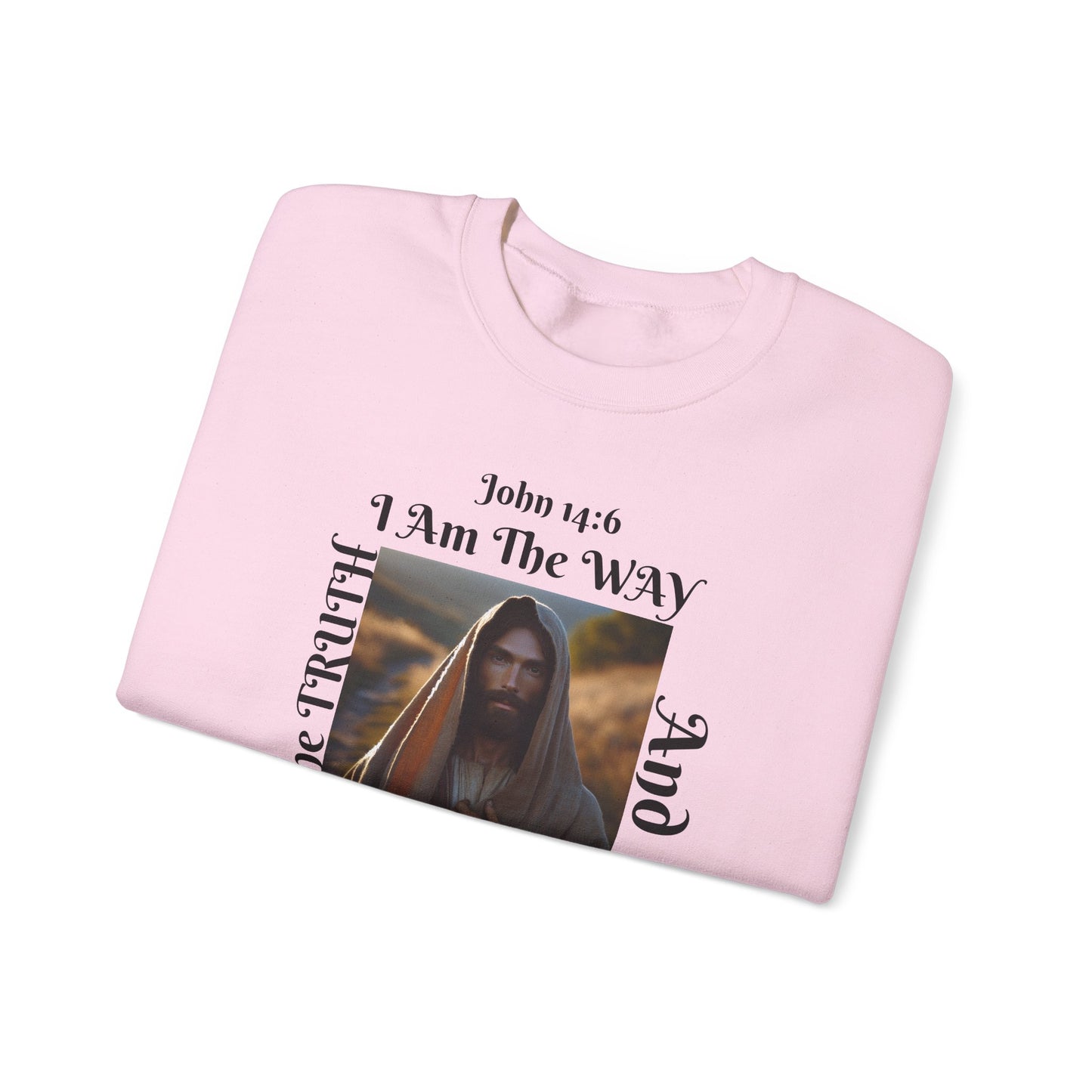 Born Again Christian Crewneck Sweatshirt - Unisex The way