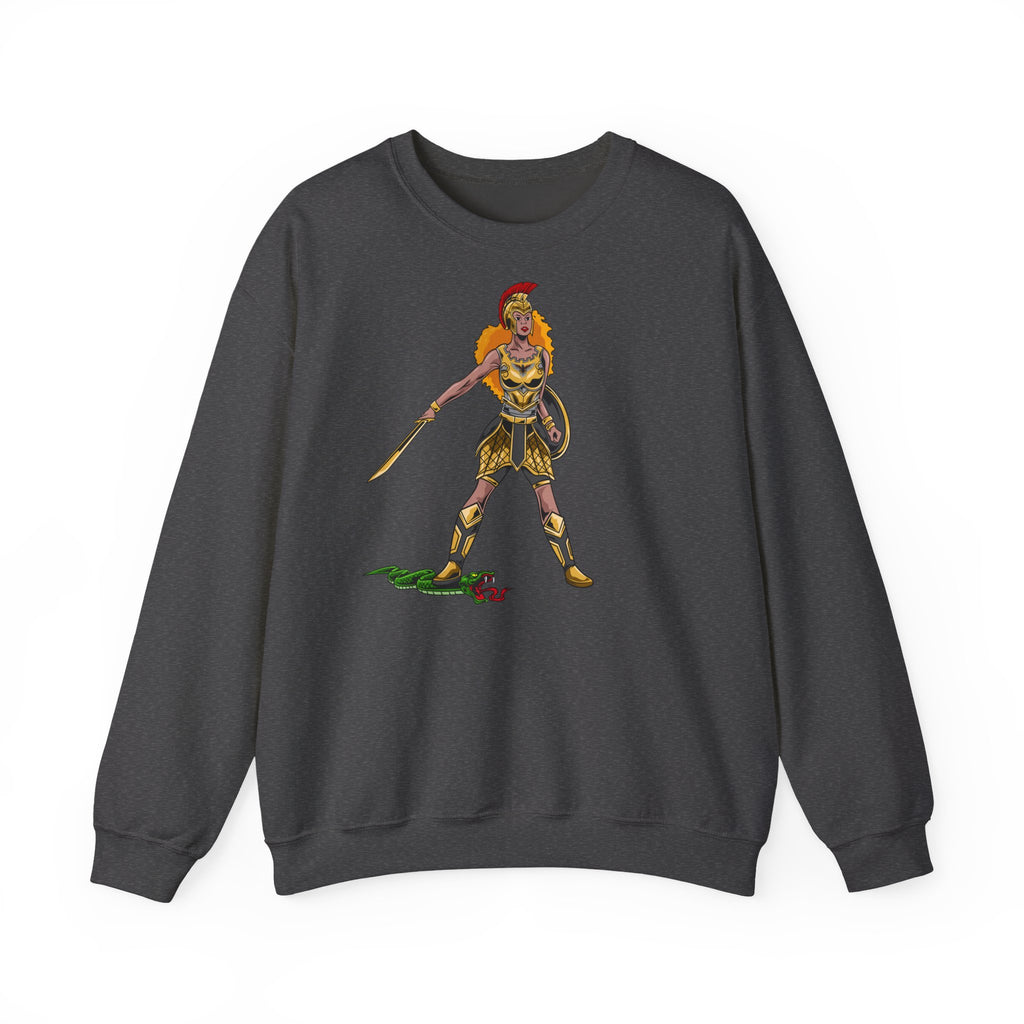 "The woman of faith" på sweatshirt
