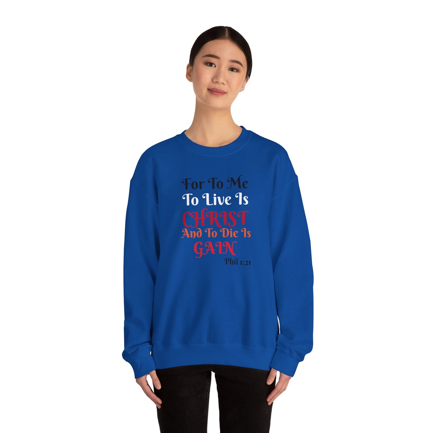 Born Again Christian Crewneck Sweatshirt - Unisex