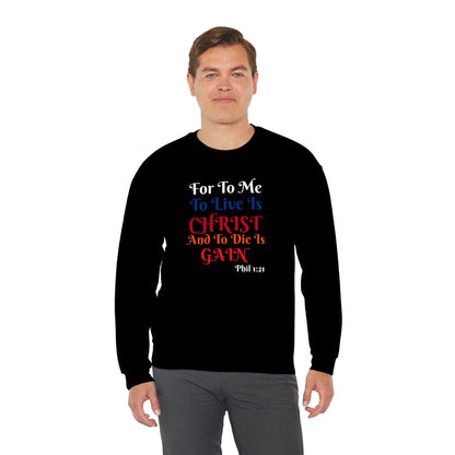 Born Again Christian Crewneck Sweatshirt - Unisex