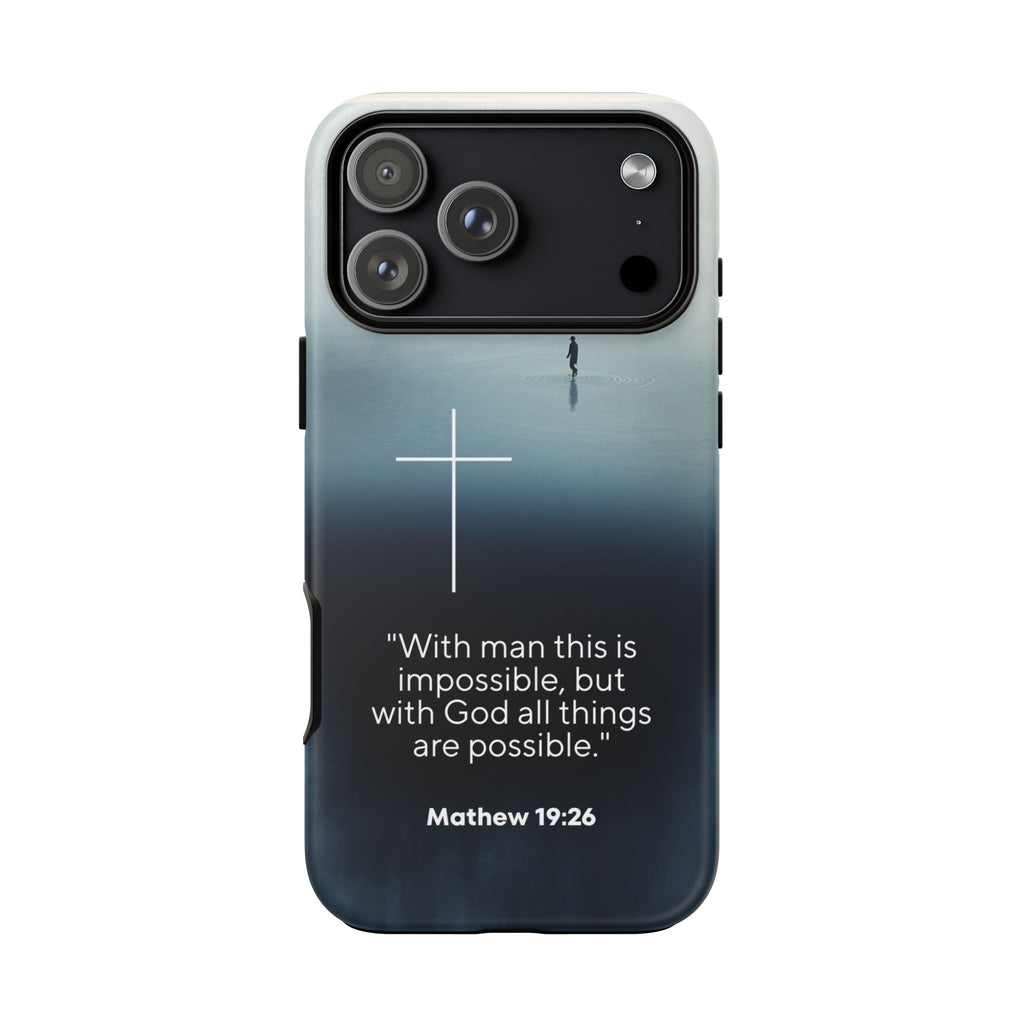 "All things possible" Tough Cases - The Original, Streetwear with purpose