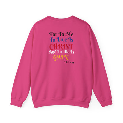 Born Again Christian Crewneck Sweatshirt - Unisex