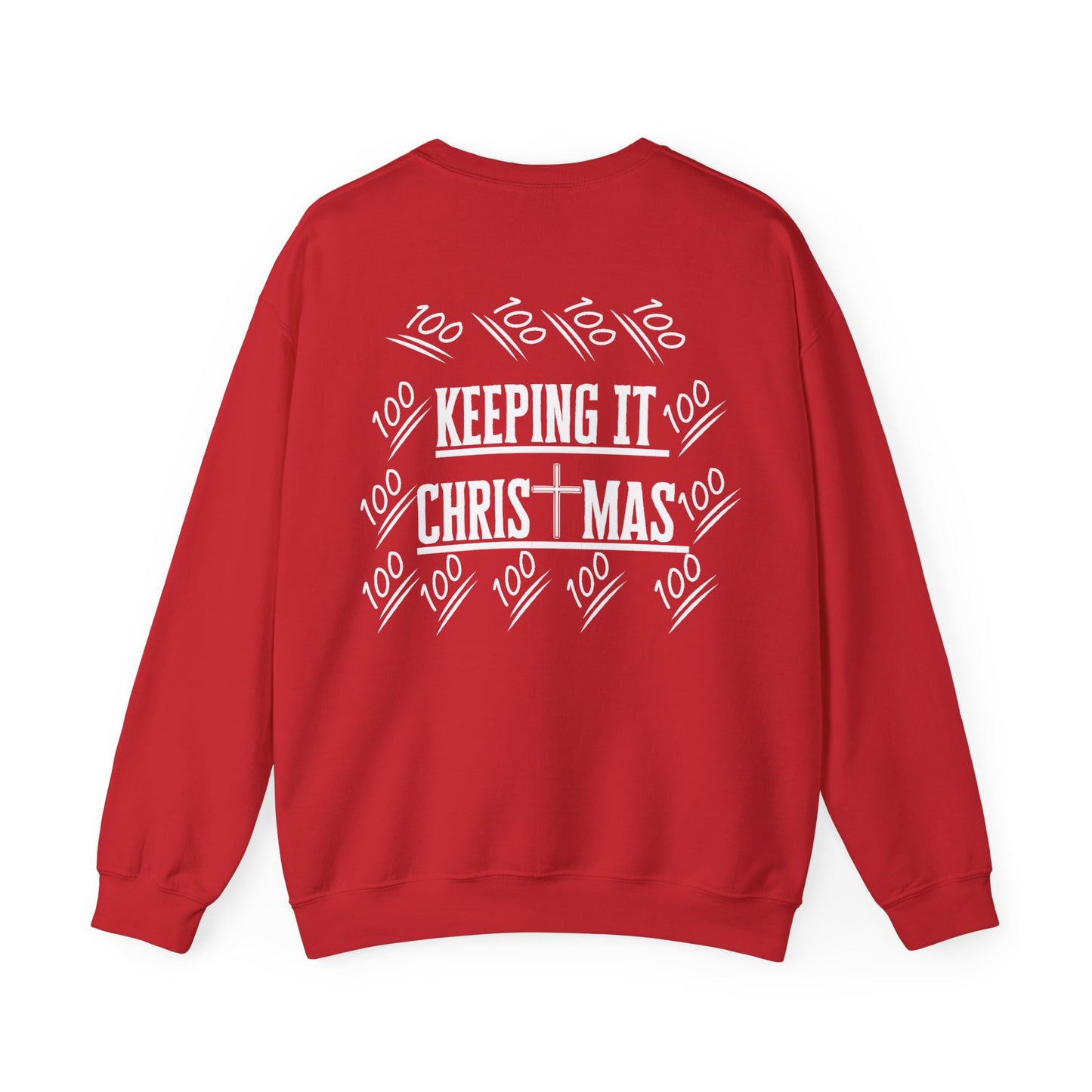 Crewneck Sweatshirt - Keeping Christ in Christmas Design