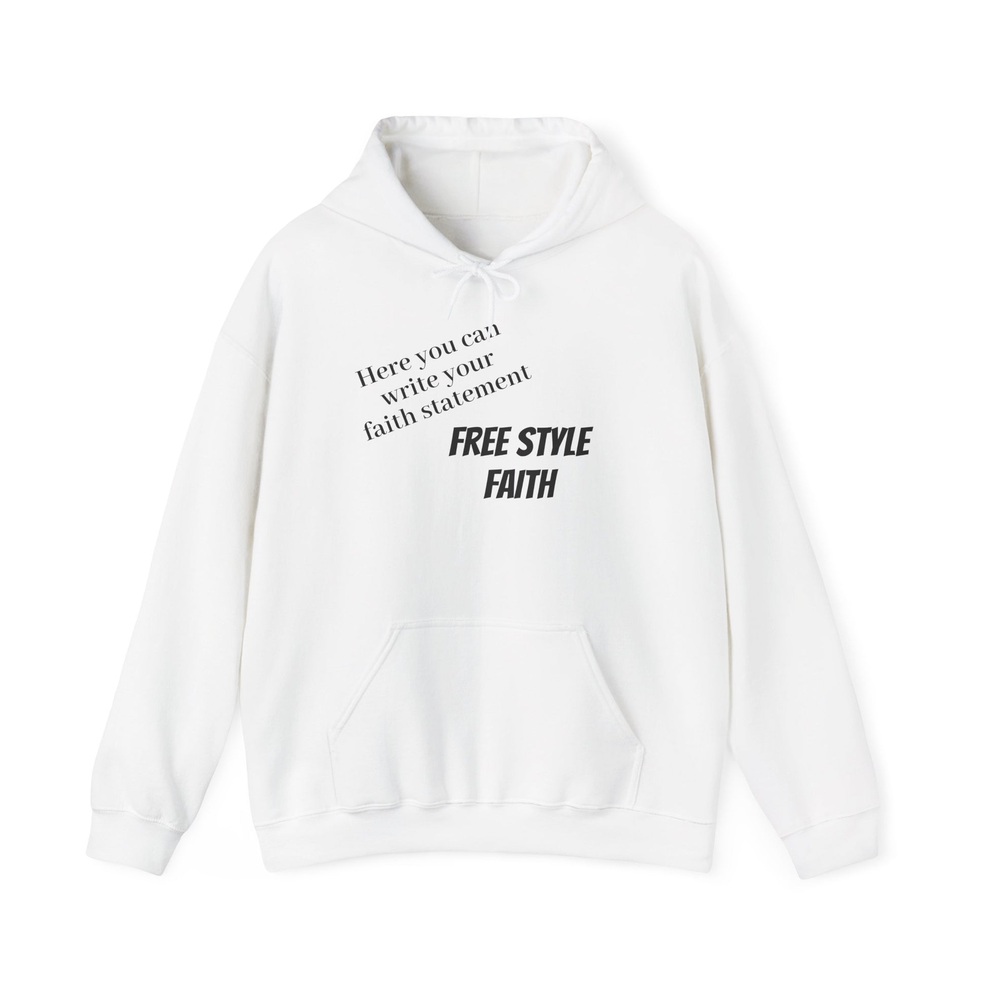 FREE STYLE FAITH Custom kristen Sweatshirt – The Original – faithwear – streetwear with purpose