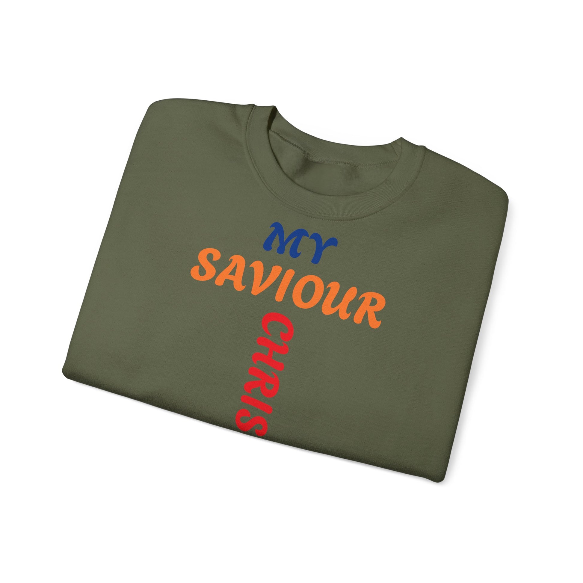 Bold Lines: My Savior Christ – Unisex sweatshirt | The Original