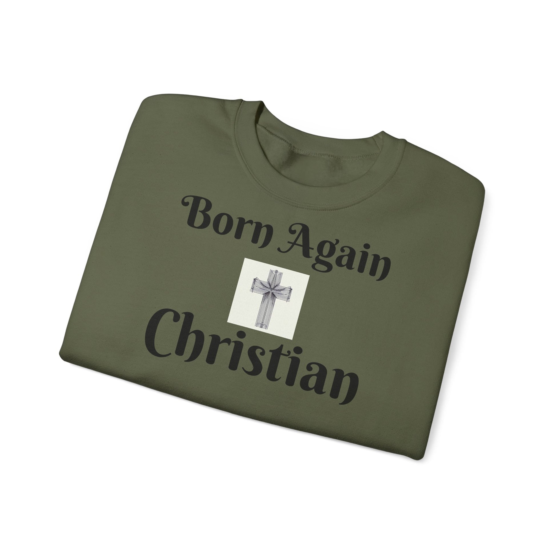 LÍNEAS ATREVIDAS: Nacido de Nuevo – Sudadera Cristiana Unisex | La Original