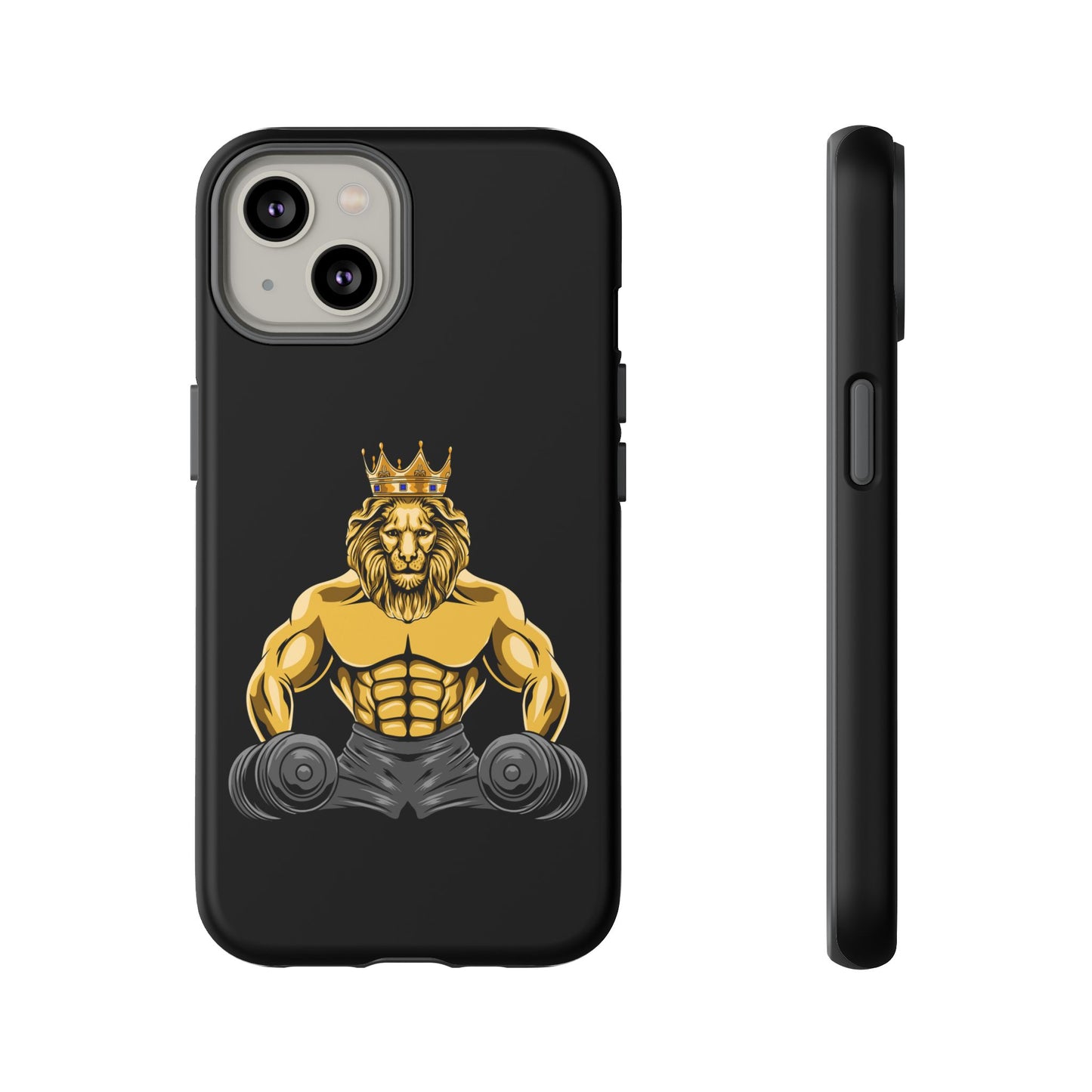 MUSCLE LION (grey) Cover