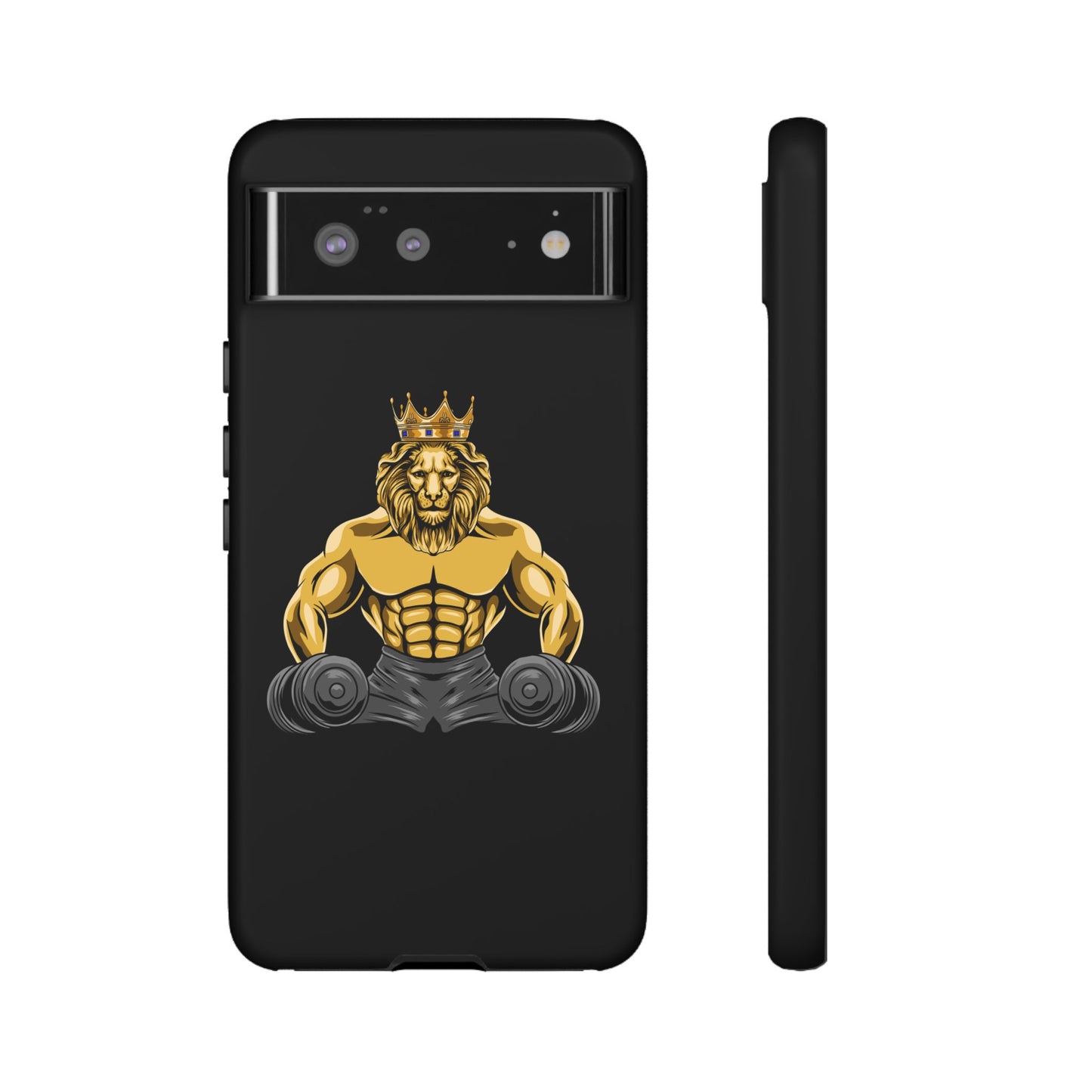 MUSCLE LION (grey) Cover