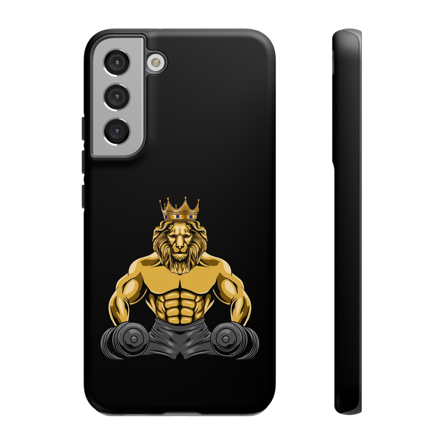 MUSCLE LION (grey) Cover