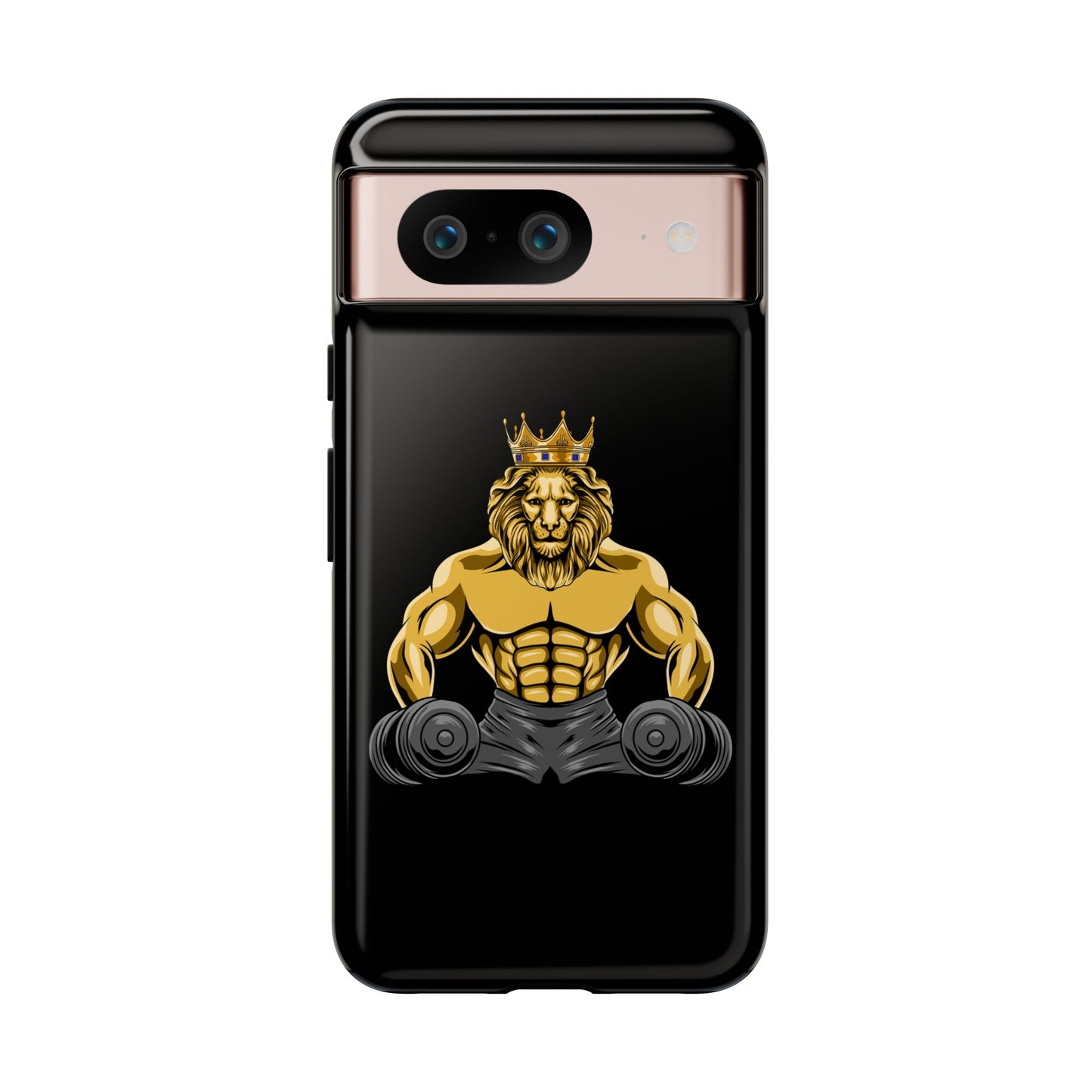 MUSCLE LION (grey) Cover