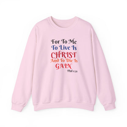 Born Again Christian Crewneck Sweatshirt - Unisex