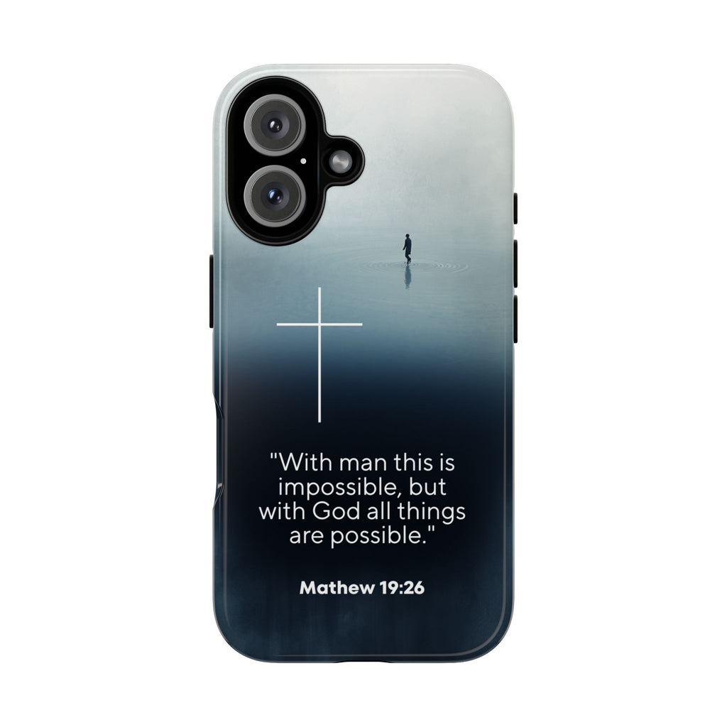 "All things possible" Tough Cases - The Original, Streetwear with purpose