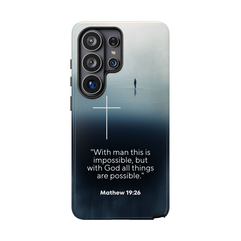 "All things possible" Tough Cases - The Original, Streetwear with purpose