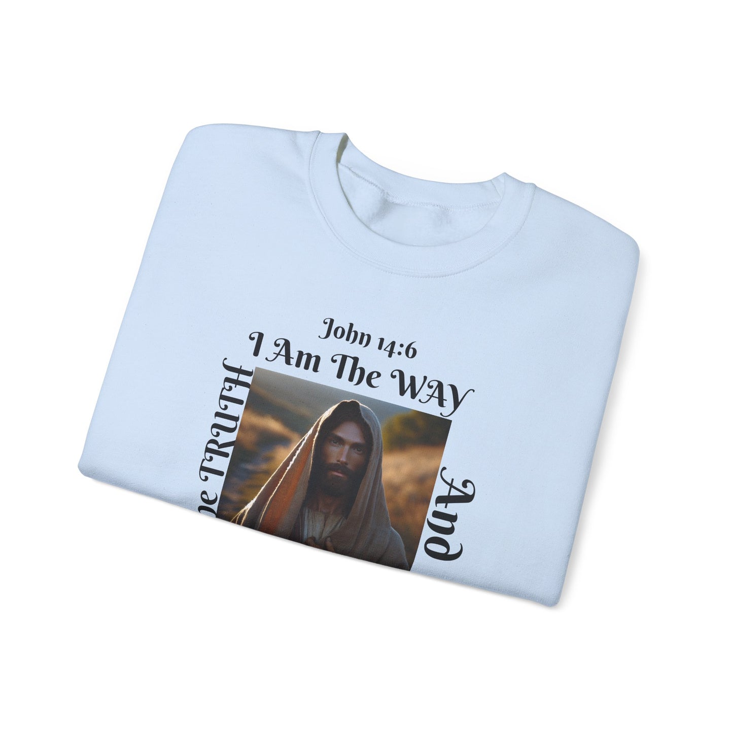 Born Again Christian Crewneck Sweatshirt - Unisex The way