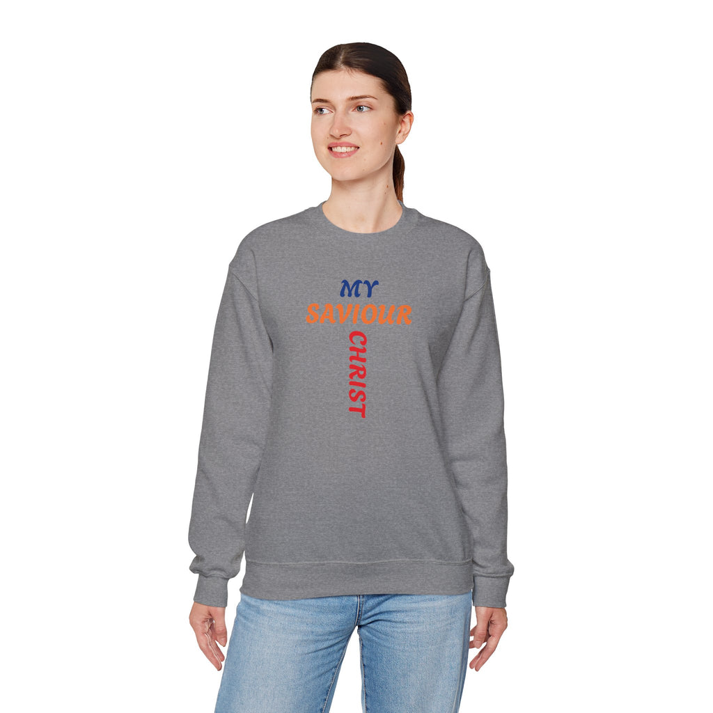 Bold Lines: My Savior Christ – Unisex sweatshirt | The Original