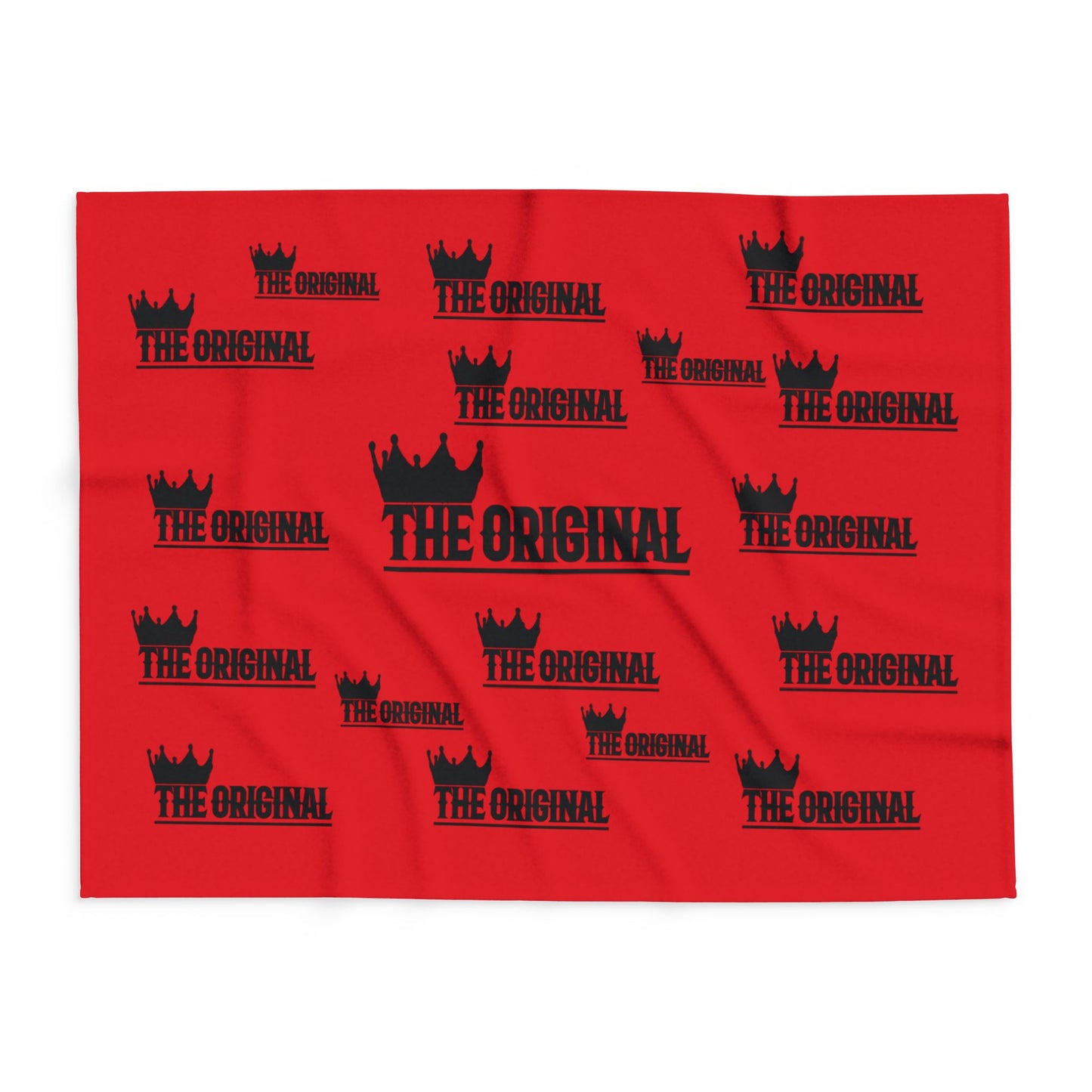 THE ORIGINAL (black) Blanket (red)