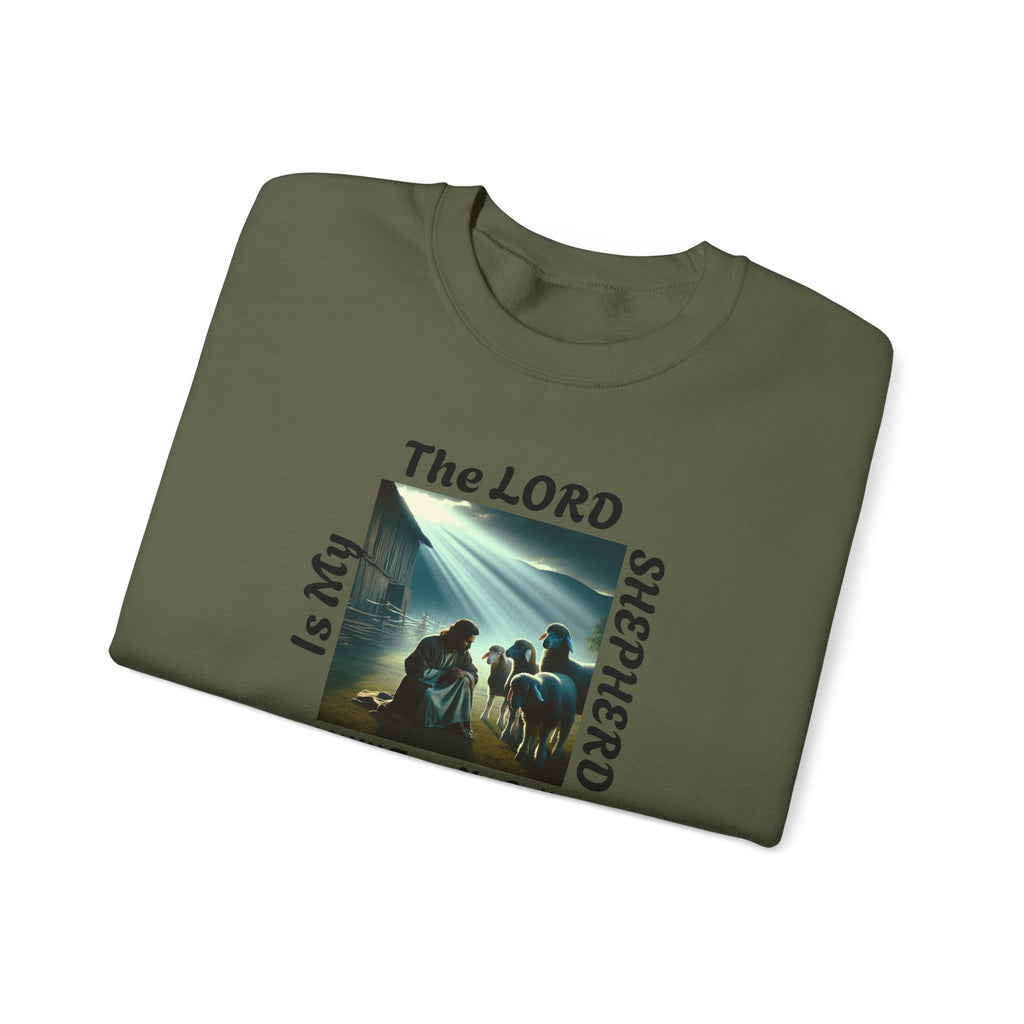 BOLD LINES: Herren er min hyrde – Kristen Unisex Sweatshirt | The Original - faithwear