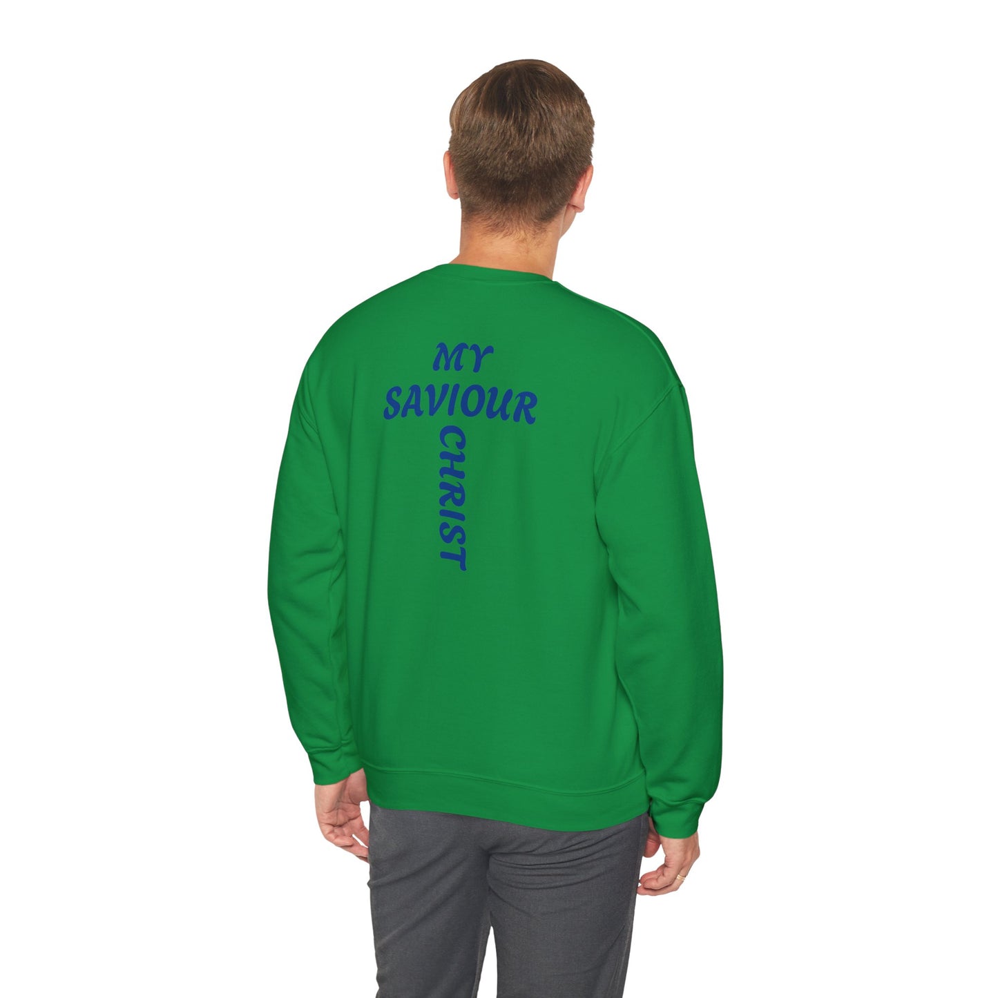 Born Again Christian Crewneck Sweatshirt - Unisex CROSS