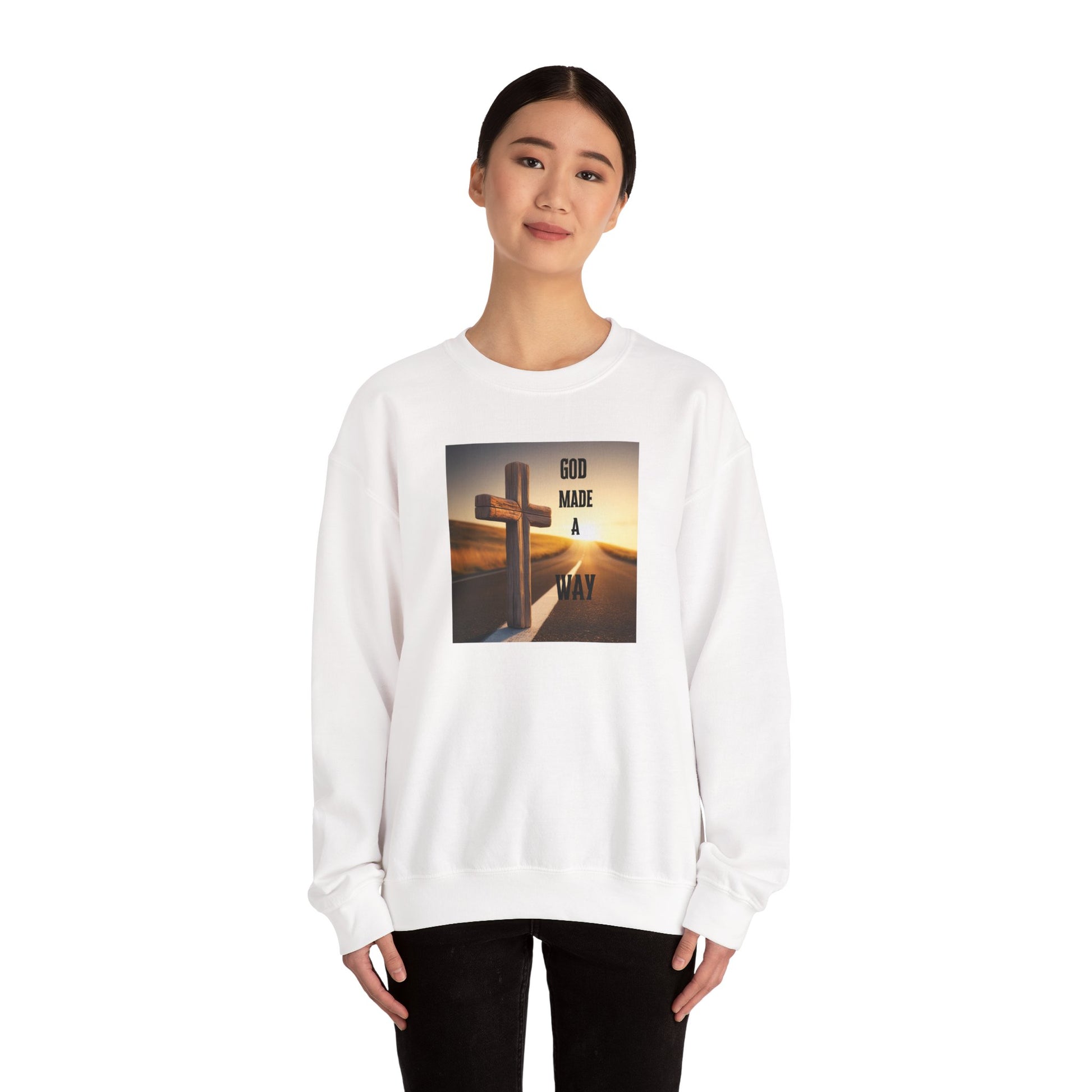 BOLD LINES – Unisex sweatshirt med kristent design | The Original – trobaseret streetwear