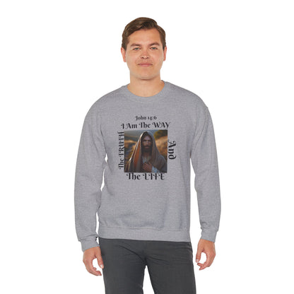 Born Again Christian Crewneck Sweatshirt - Unisex The way