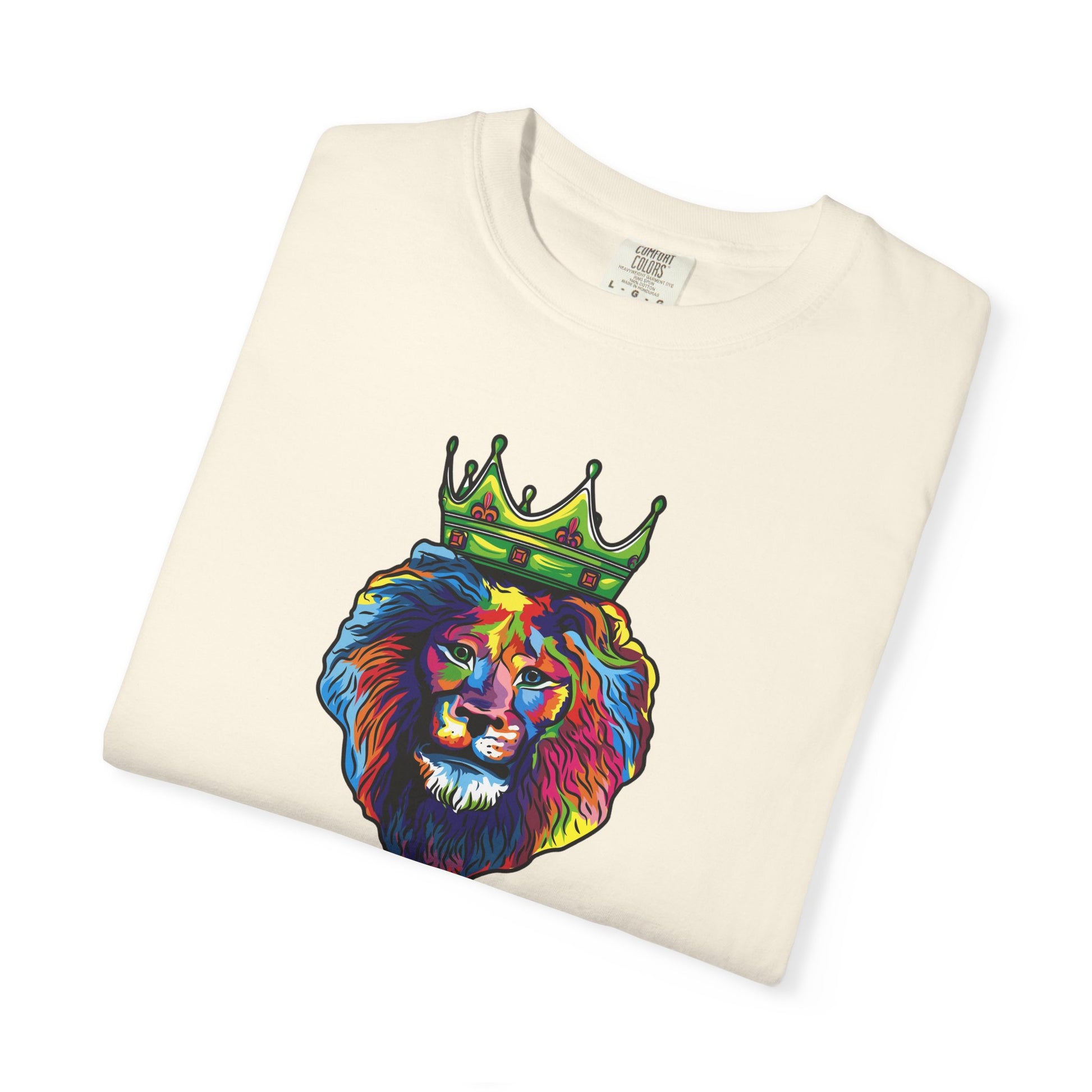 COLOR LION T-Shirt — "Free Style Faith" Colorful Tee - The Original