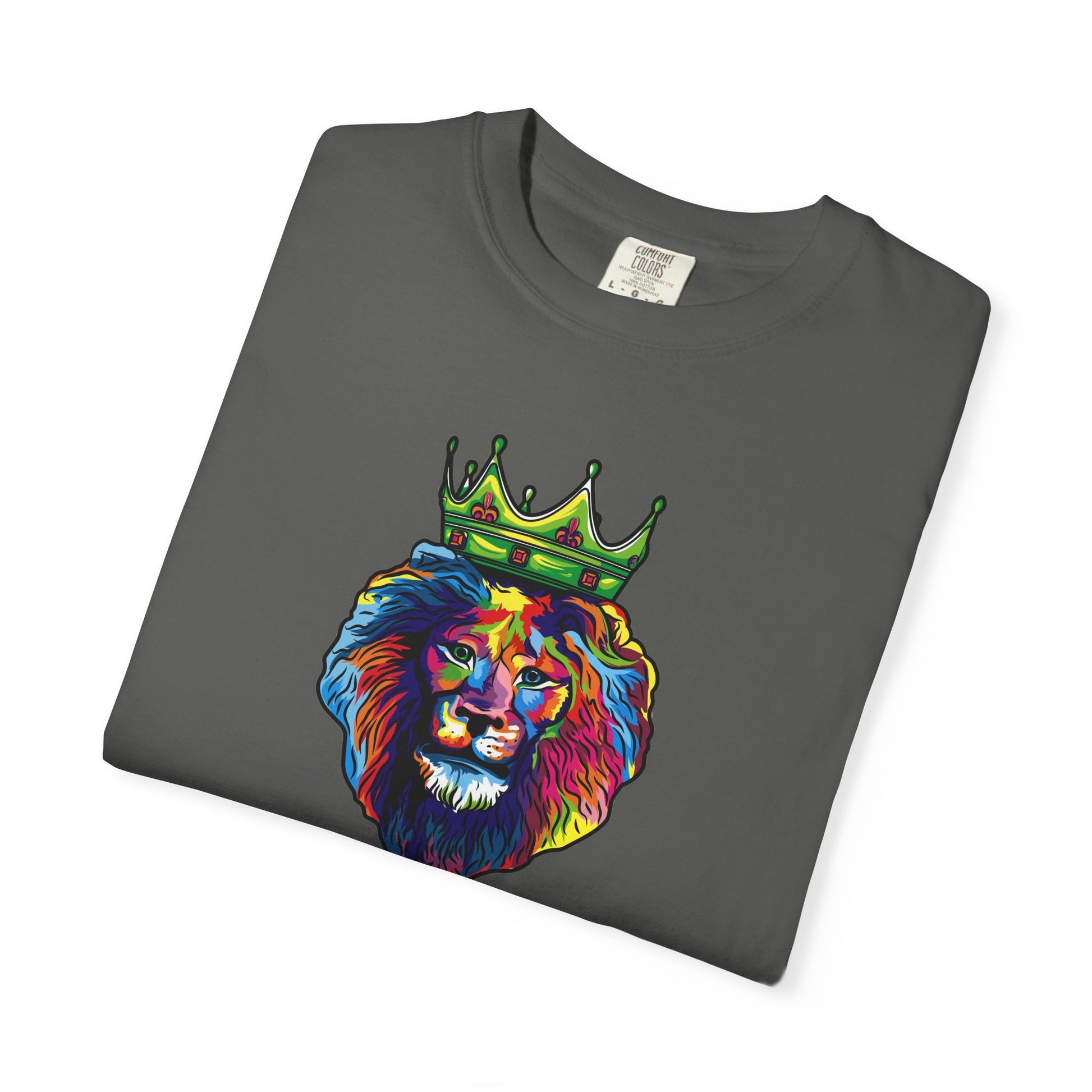 COLOR LION T-Shirt — "Free Style Faith" Colorful Tee - The Original