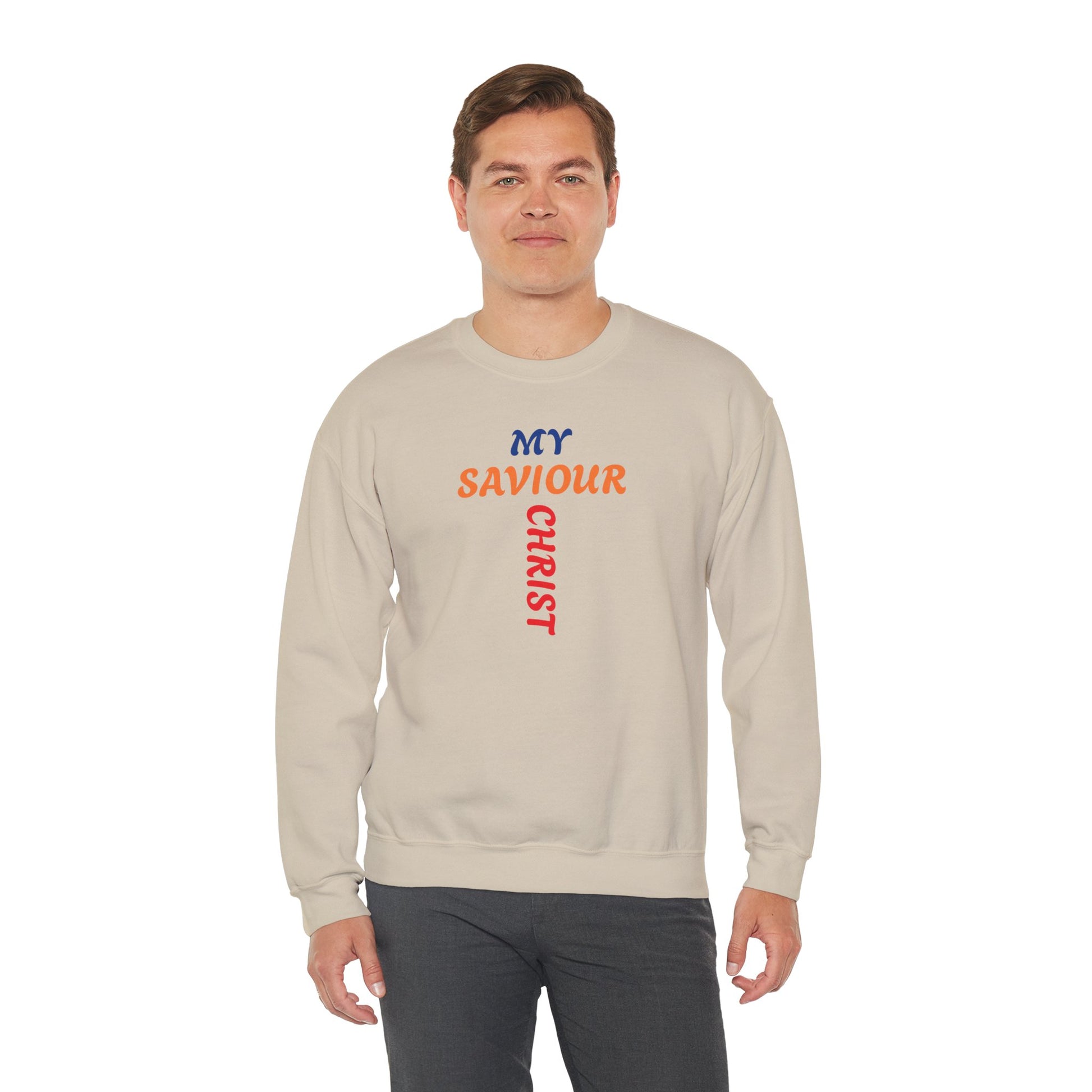 Bold Lines: My Savior Christ – Unisex sweatshirt | The Original