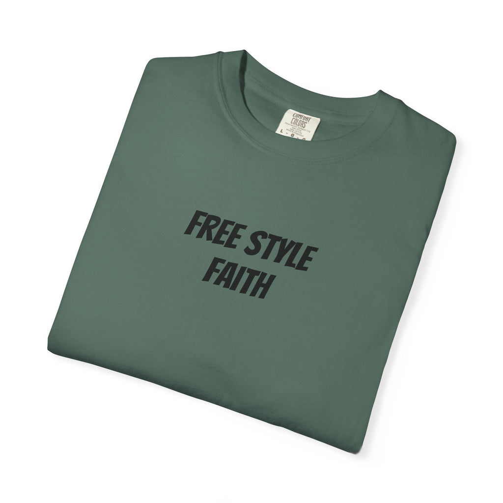 Create your faith statement T-Shirt — "Free Style Faith" Colorful Tee - The Original