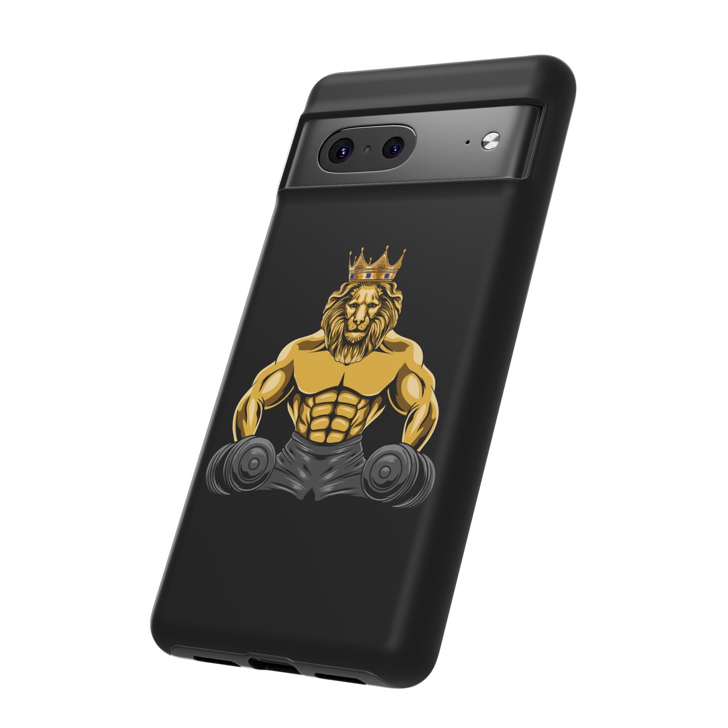 MUSCLE LION (grey) Cover