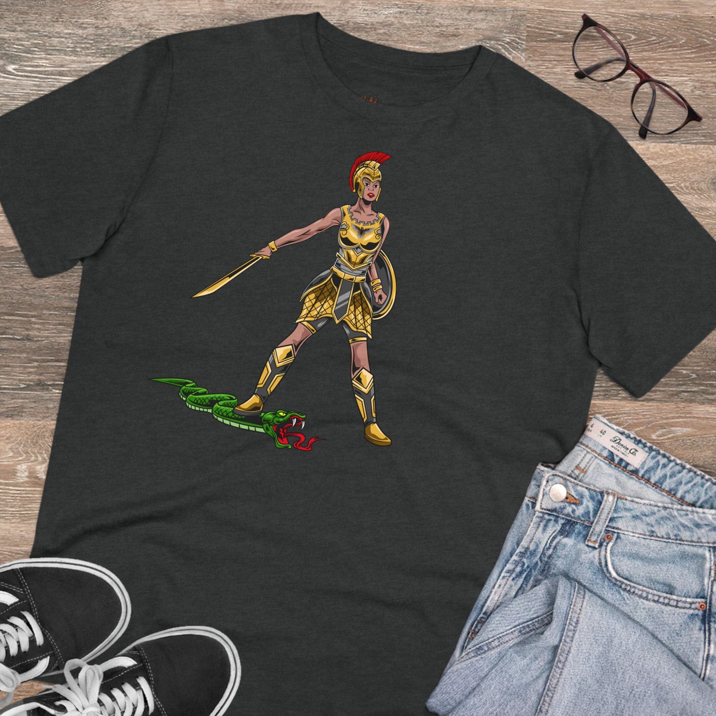 Camiseta orgánica La mujer de fe