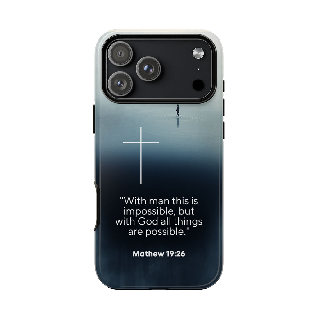 "All things possible" Tough Cases - The Original, Streetwear with purpose