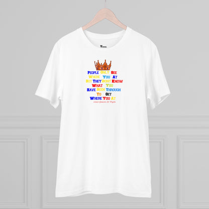 Camiseta orgánica Verdad (colores)