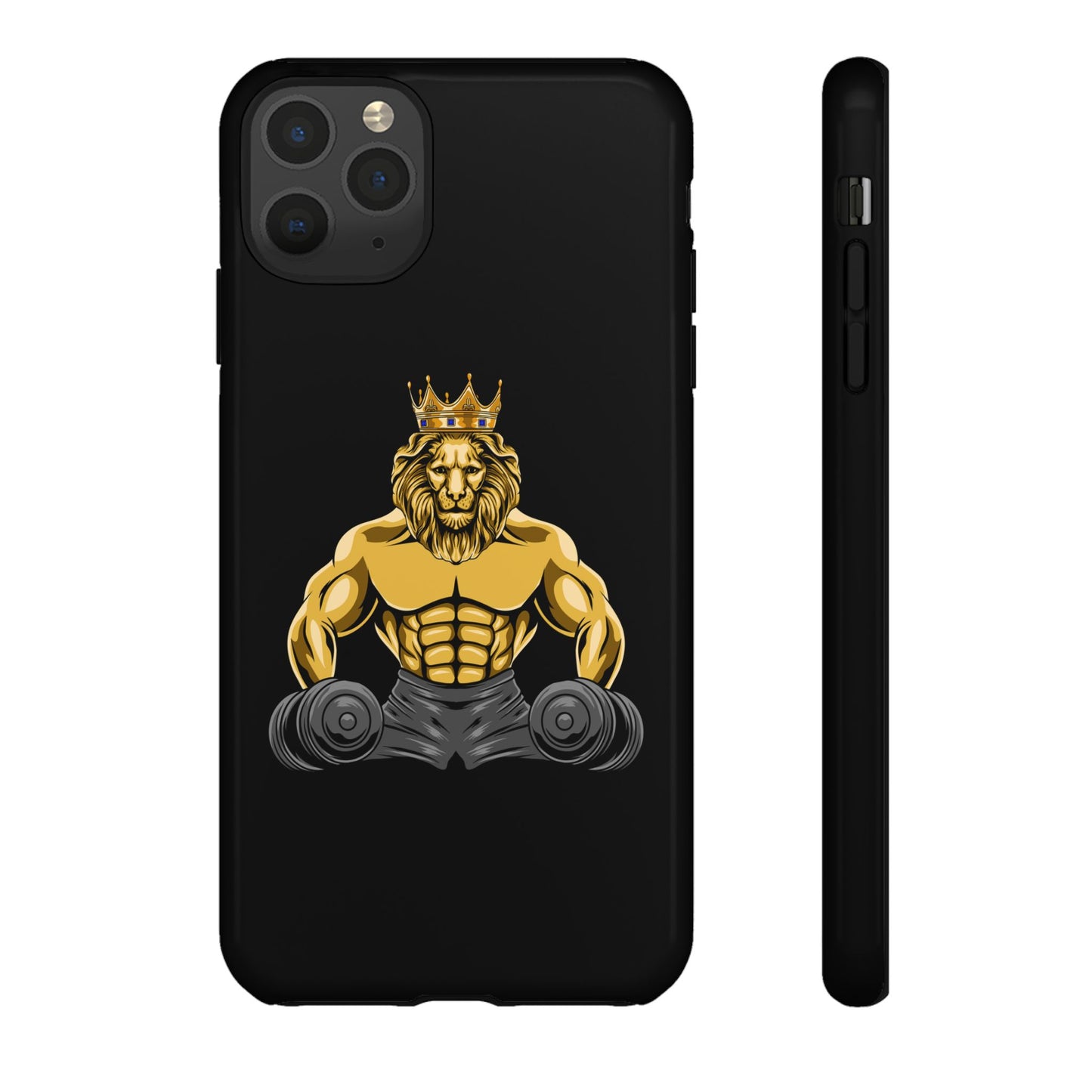 MUSCLE LION (grey) Cover