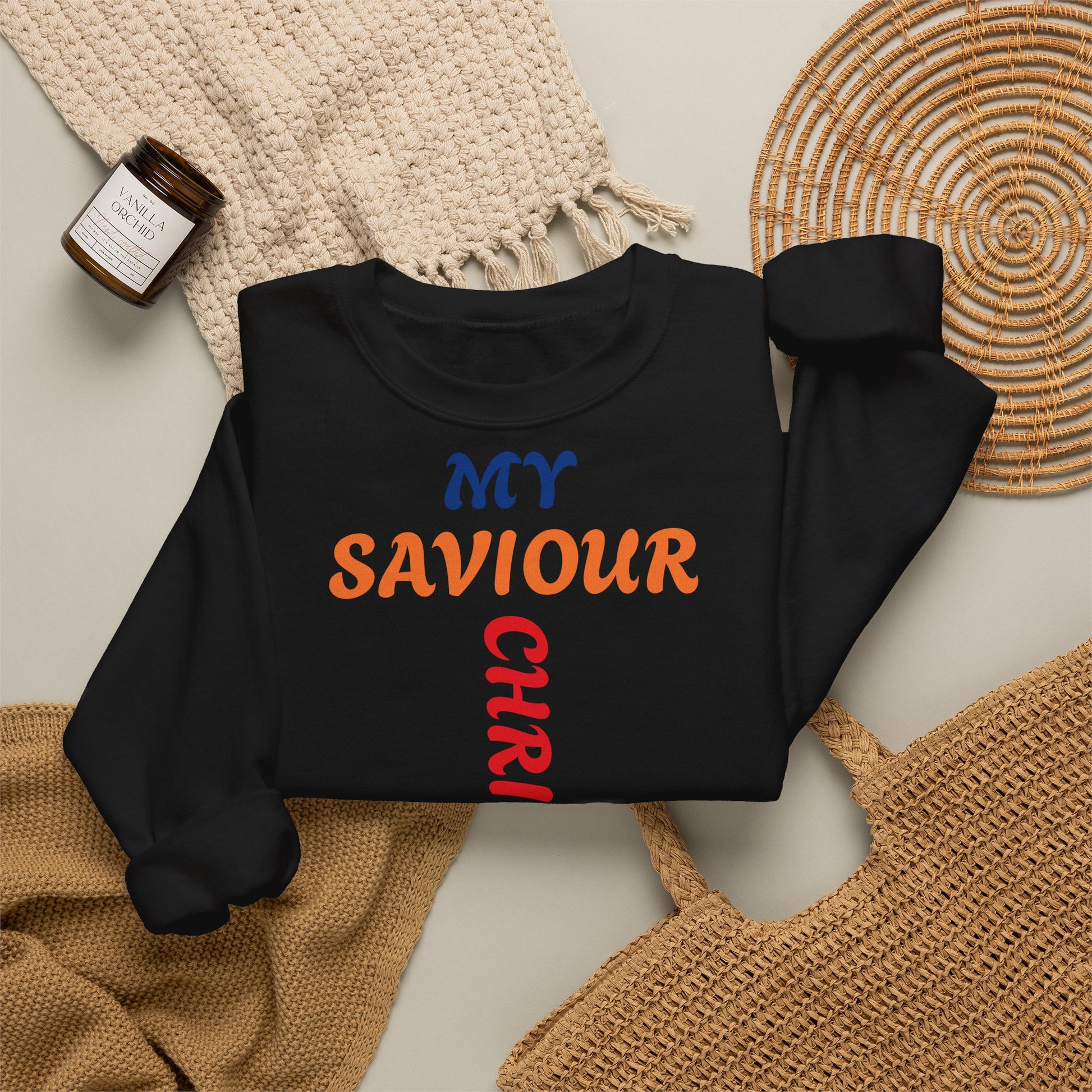 Bold Lines: My Savior Christ – Unisex sweatshirt | The Original