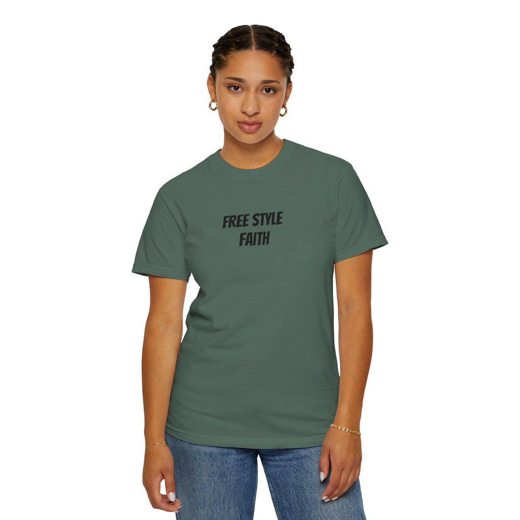 Create your faith statement T-Shirt — "Free Style Faith" Colorful Tee - The Original