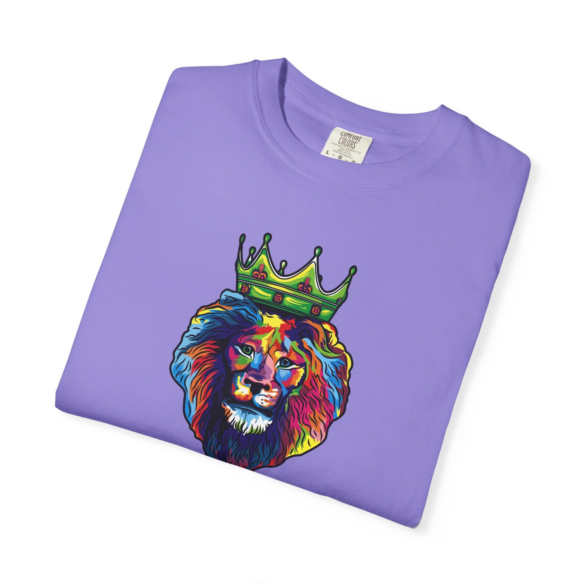 COLOR LION T-Shirt — "Free Style Faith" Colorful Tee - The Original