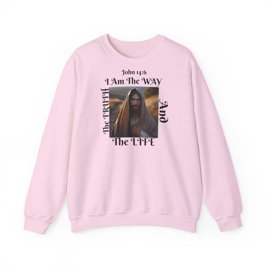 BOLD LINES: The Way Unisex Sweatshirt | The Original - faithwear - streetwear with purpose