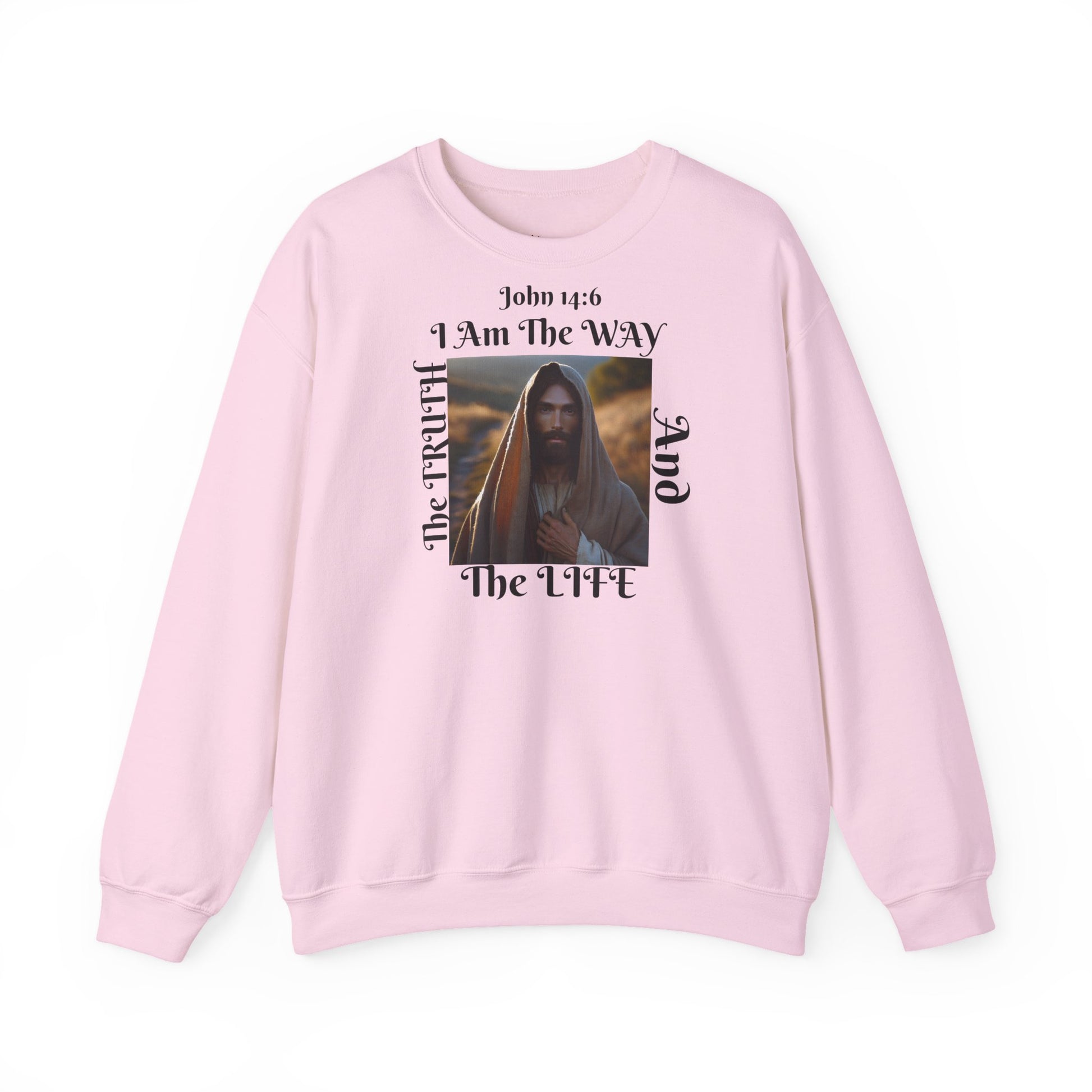 BOLD LINES: The Way Unisex Sweatshirt | The Original - faithwear - streetwear with purpose