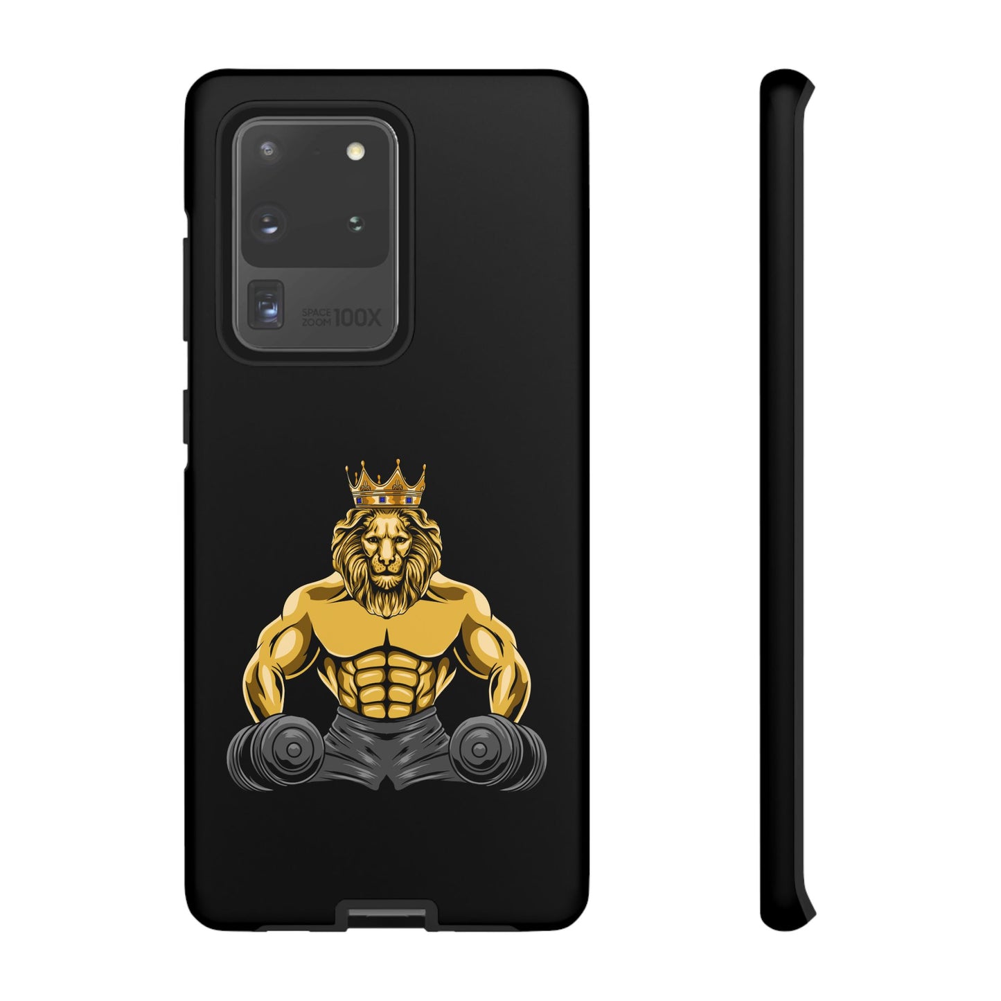 MUSCLE LION (grey) Cover