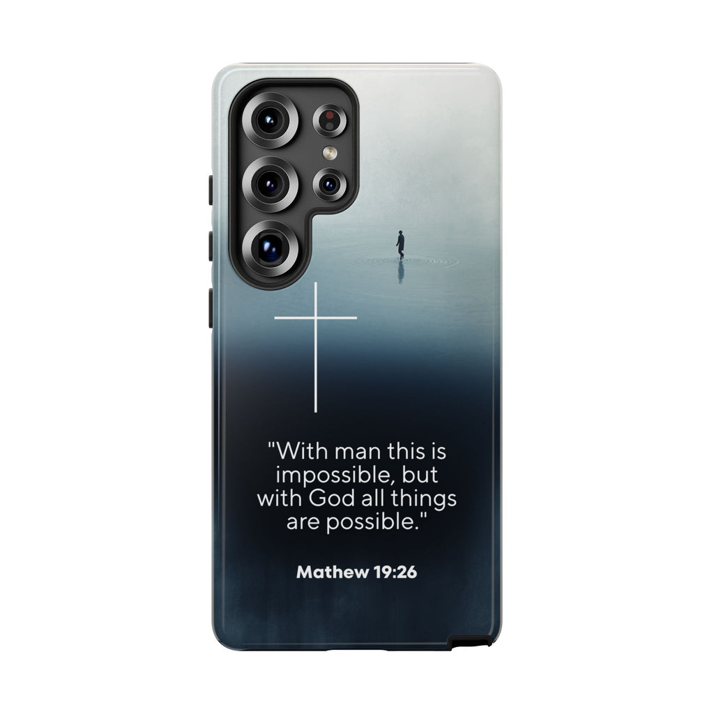 "All things possible" Tough Cases - The Original, Streetwear with purpose