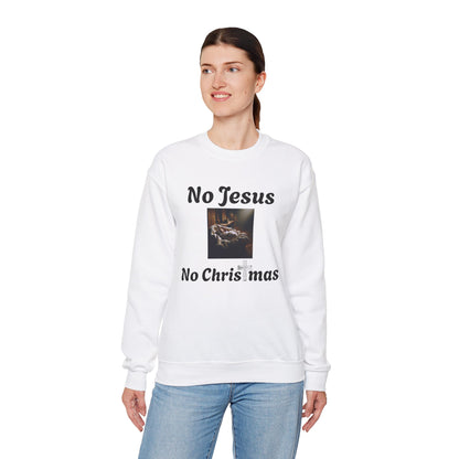 No Jesus No Christmas Crewneck Sweatshirt