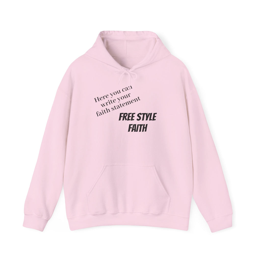 FREE STYLE FAITH Custom kristen Sweatshirt – The Original – faithwear – streetwear with purpose