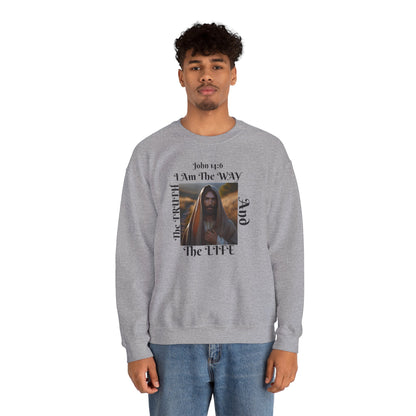 Born Again Christian Crewneck Sweatshirt - Unisex The way