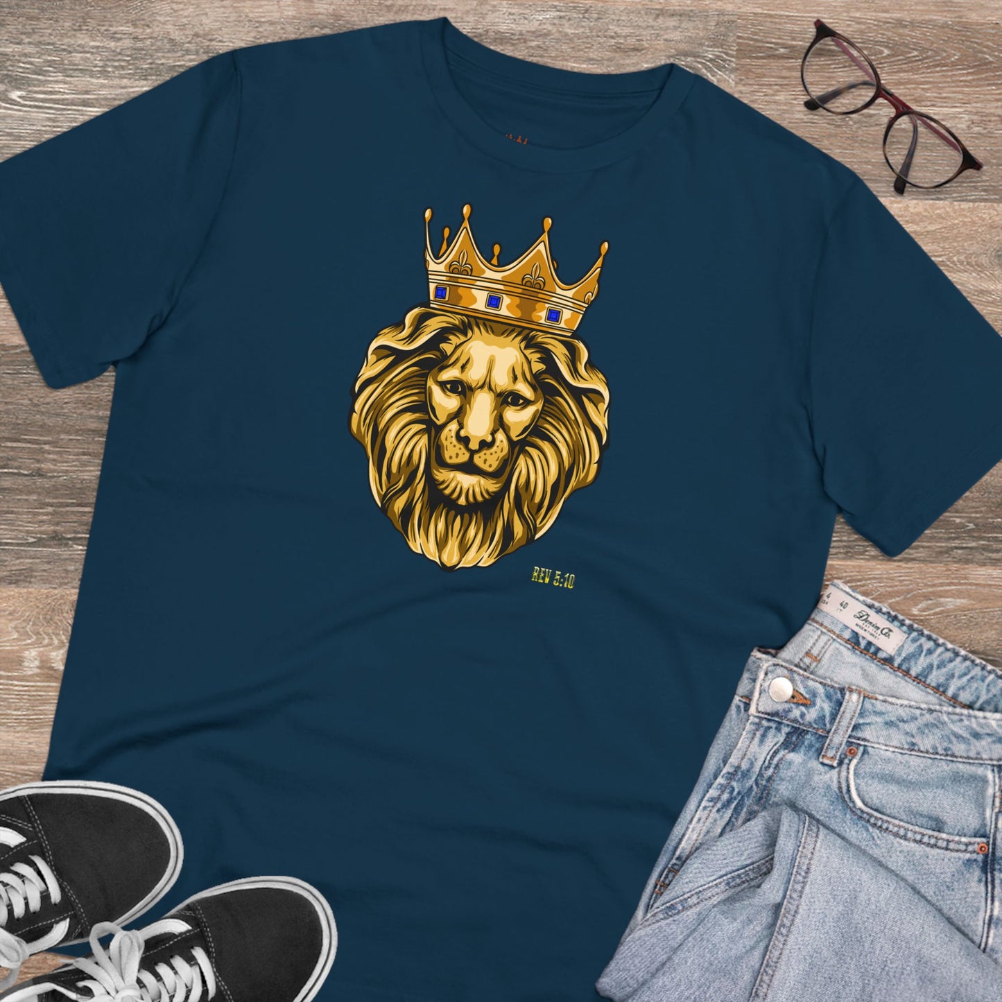 Camiseta orgánica LEÓN DE ORO
